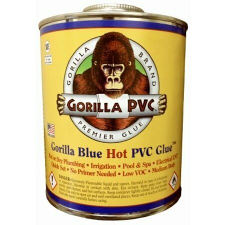 GORILLA GLUE Blu 16Oz Hot Pvc Glue 16102